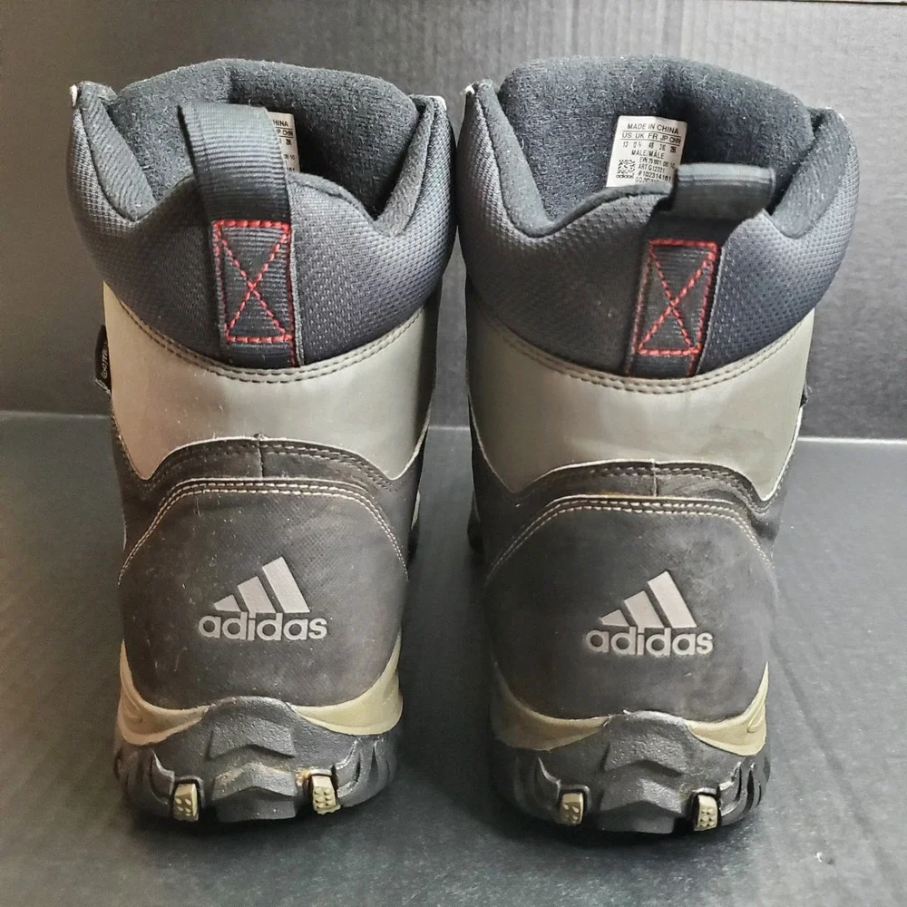 Men Adidas Flint II Mid CP ClimaWarm Hunting Hiking Boot US Men's 13 EU Gray SEE